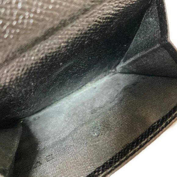 Auth BVLGARI - Black Leather Bifold Wallet - Picture 3 of 10